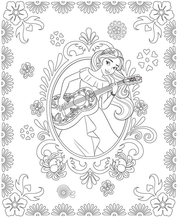 Kids-n-fun.com | 44 coloring pages of Elena of Avalor